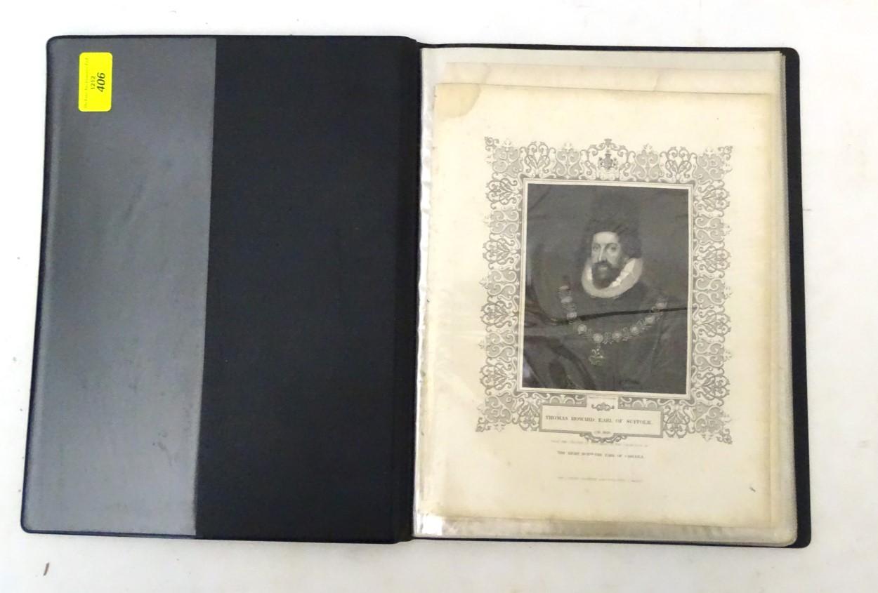 A folio of monochrome engravings, Cochran, W.Holl, H. Robinson, P Lightfoot, H. - Image 3 of 17