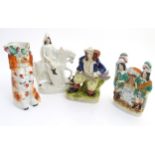 A quantity of Staffordshire Pottery ceramics,