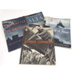 Militaria: Four WWII / World War 2 HM Stationery Office publications, comprising 'Bomber Command',