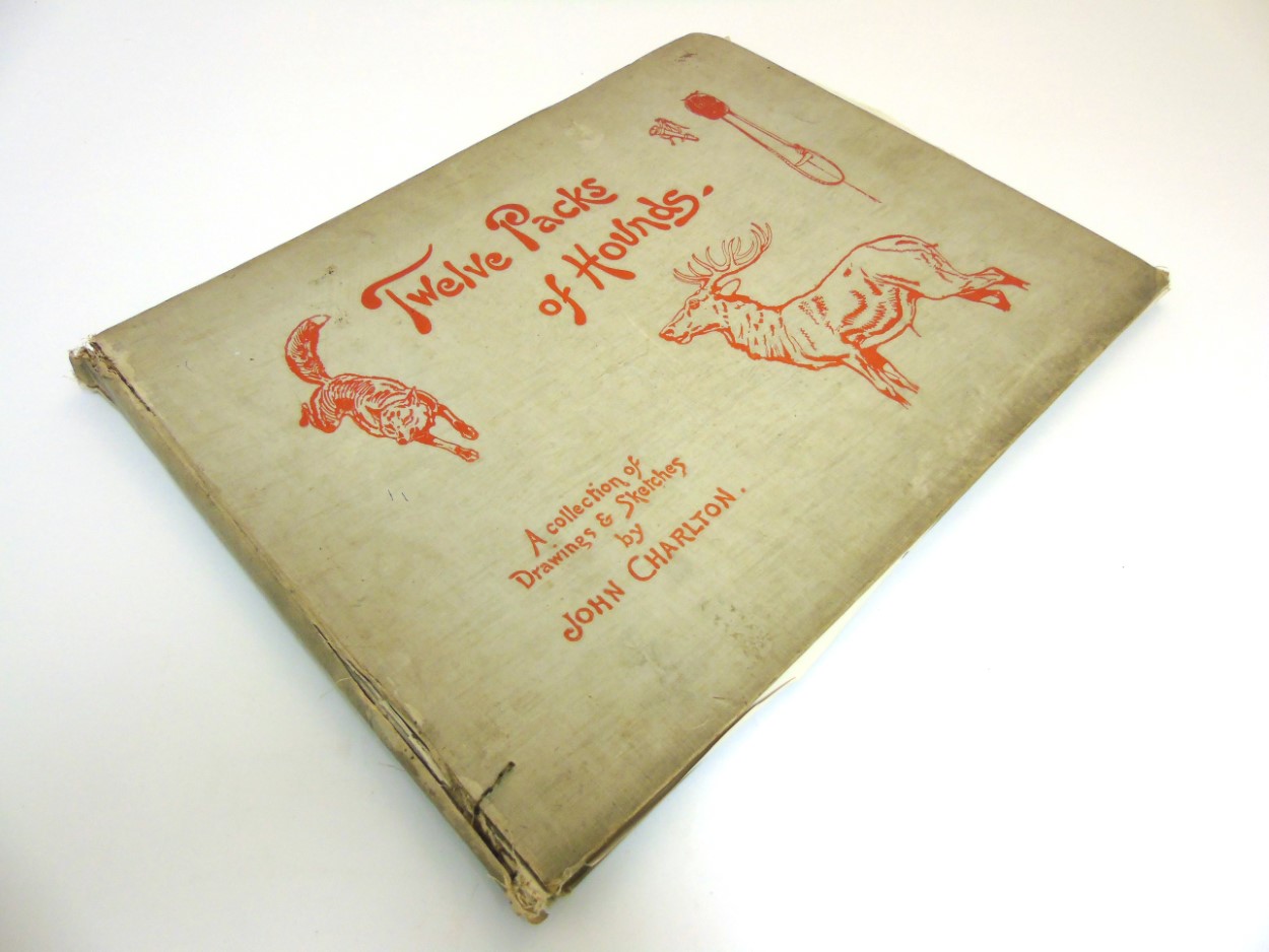 Book: 'Twelve Packs of Hounds: A collection of Drawings & Sketches' by John Charlton,