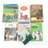 Books: Seven books on the subject of deer, comprising, 'Field Guide to British Deer' compiled by F.