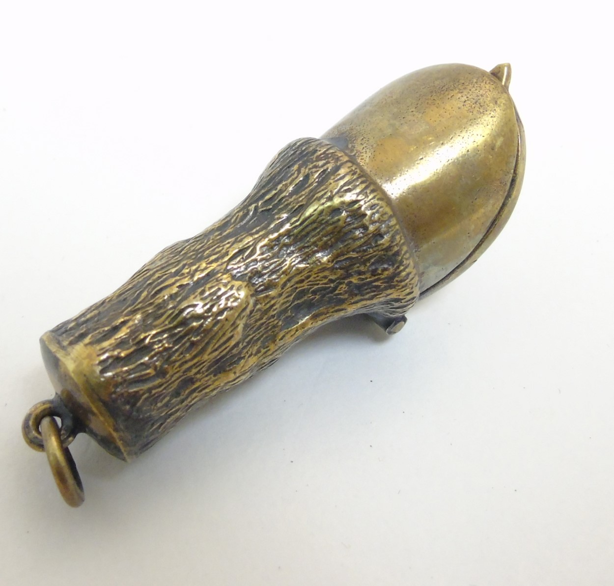 A brass vesta case in the form of a horses lower leg and hoof. - Image 5 of 5