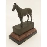 Andre (late 20thC), Cast bronze equine sculpture,