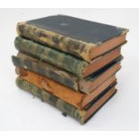 Books: 5 volumes of '' The Sporting Mirror ''1882-1885, to include volumes 3, 4, 5, 6 and 8,