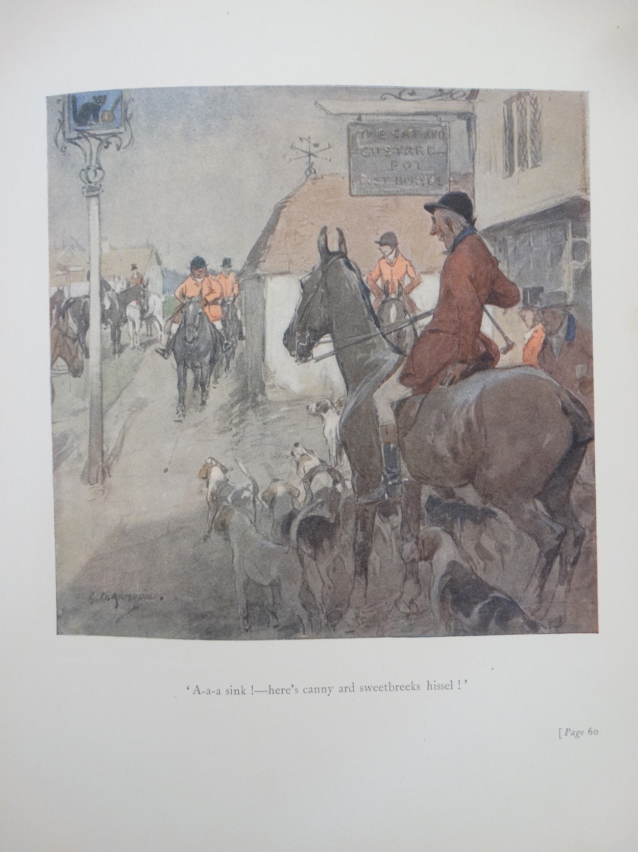 Hunting Books: 'Hunts with Jorrocks from Robert Surtees' Handley Cross' with illustrations by G.D. - Image 2 of 7