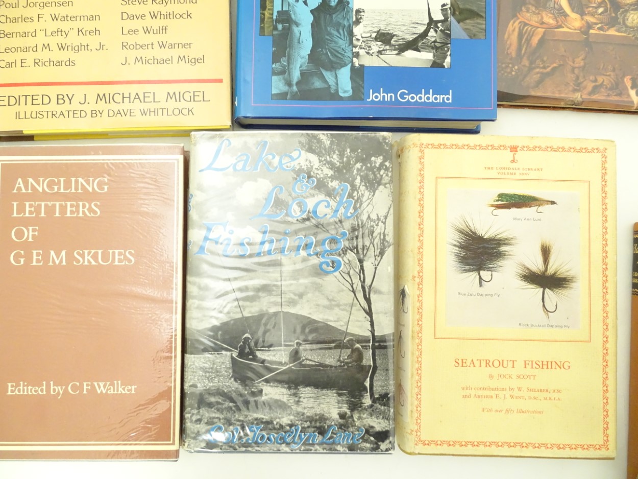 A quantity of books on the subject of fishing, titles to include 'Seatrout Fishing' by Jock Scott, - Image 5 of 8