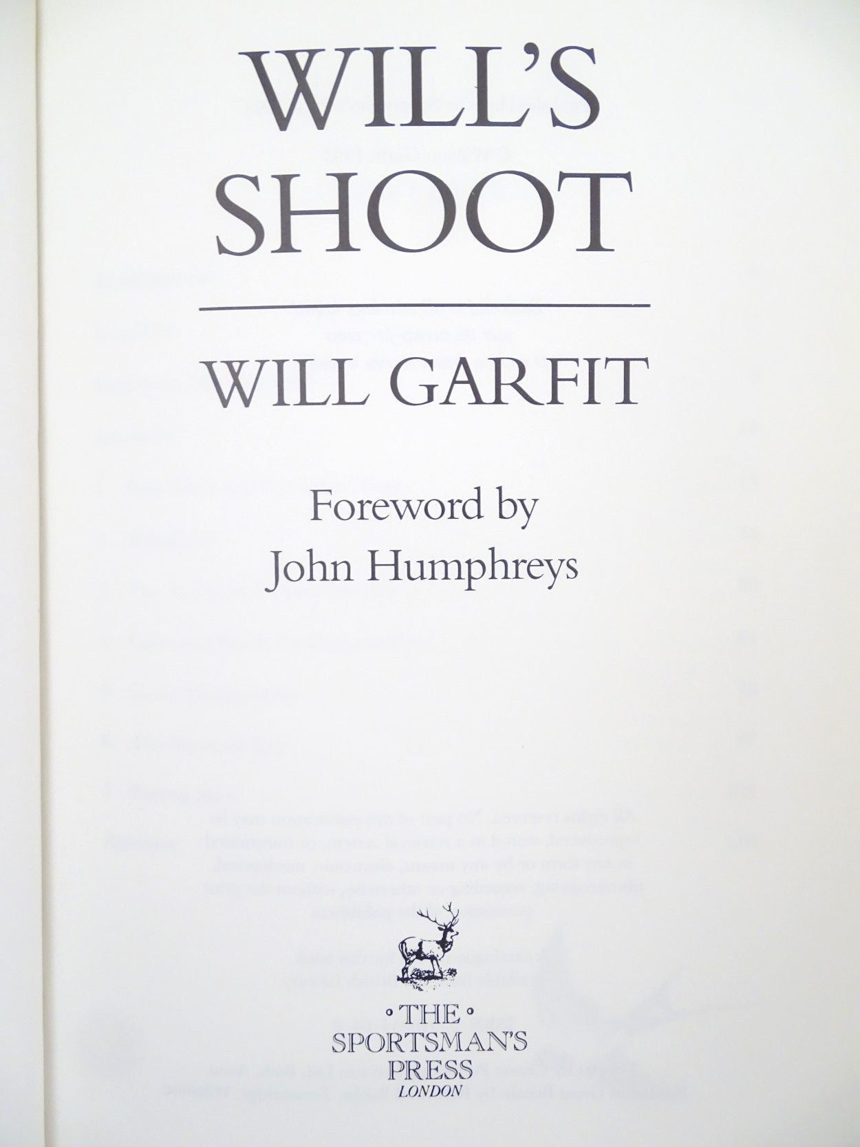 Books: Five books on the subject of shooting, comprising 'Wing and Trap Shooting' by Charles Askins, - Image 2 of 7