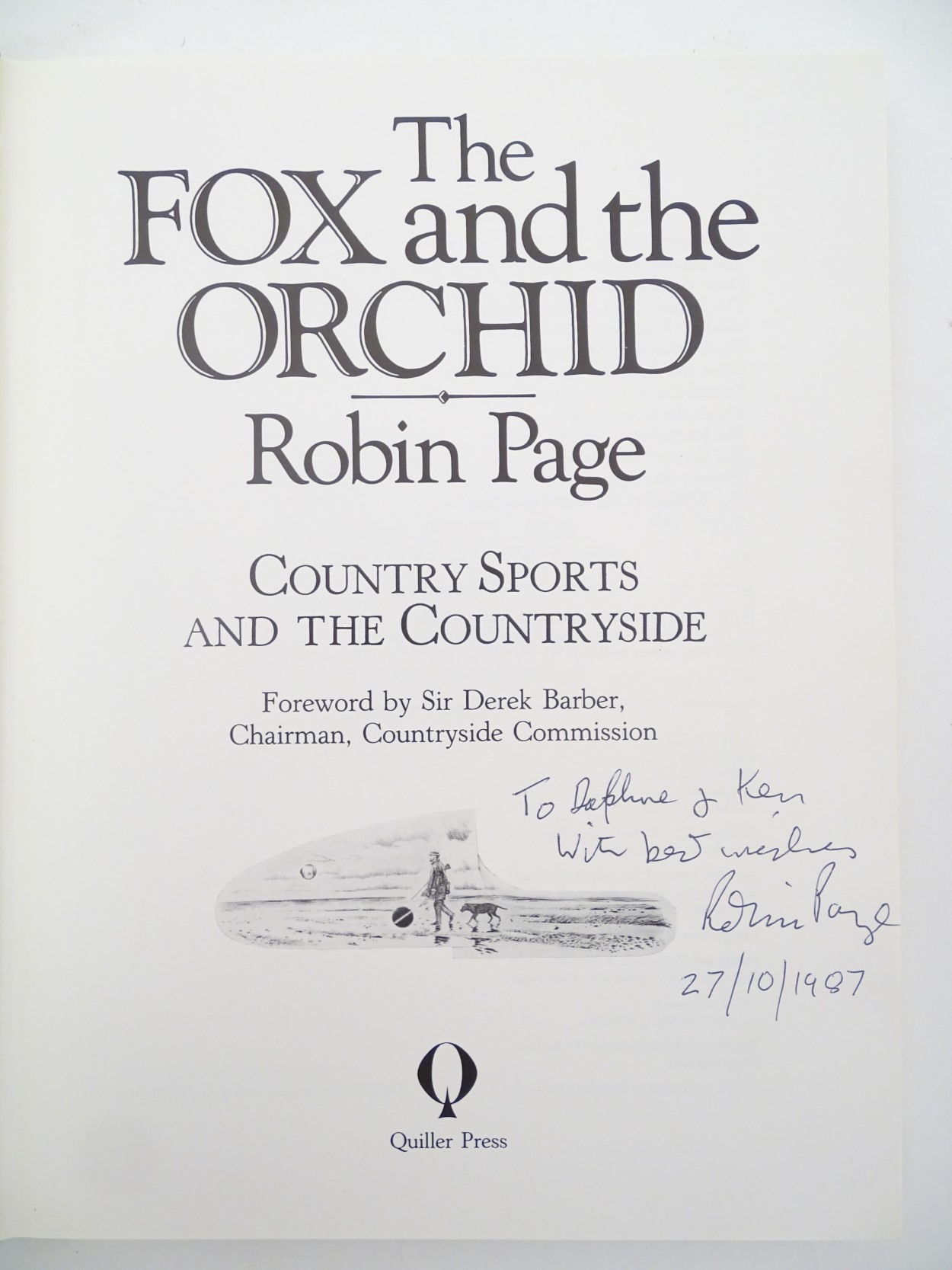 Books: 'The Fox and the Orchard' by Robin Page, published by Quiller Press, London, - Image 4 of 6