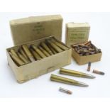 Shooting: A box of MOD-issue, WWII-era .