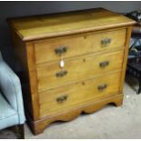 A circa 1900 chest of drawers,