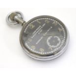 World War I (WWI) Pilot's Watch : luminous 'S. Alexander & Son 8 day Mark IVA no.