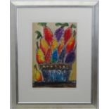 L Miherter ? XX, Limited edition coloured print, 48/125, 'Rainbow ', Titled ,