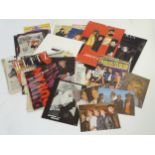 A collection of 1980s pop ephemera related to Duran Duran,