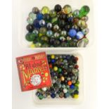 Two boxes of marbles, total weight approx. 7kg.