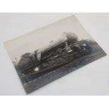 **WITHDRAWN FROM AUCTION** A rare silvered photograph of the ' Flying Scotsman ' LNER Class A 3