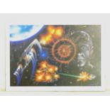 Stuart Howitt, XX, A limited edition signed print, entitled 'Locutus of Borg' (Star Trek),