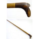 Walking Stick: a Pitcairn Islands stick,