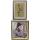 After Pablo Picasso (1881 - 1973),   Two early 20th C lithographs; A limited edition,