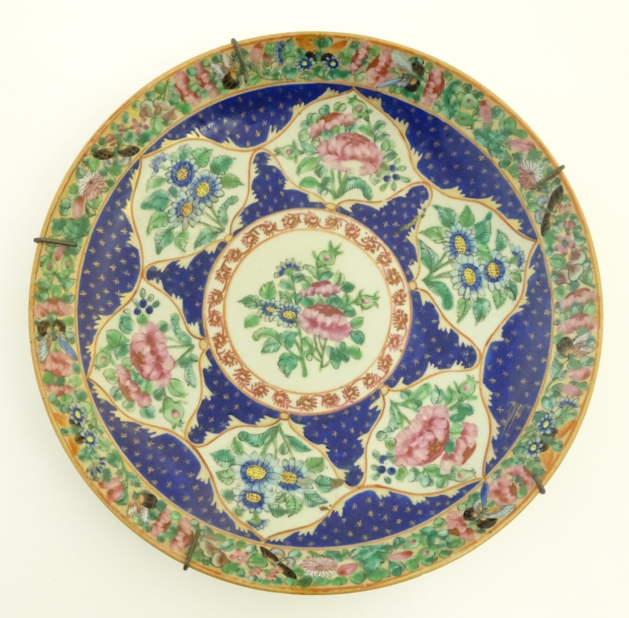 Three Chinese shallow bowls, - Image 11 of 11