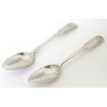 A Scottish silver spoon maker George C Constable,