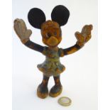 Disneyana: A late 20thC 'Bendy' Minnie Mouse collectable figurine. Approx. 6 1/4" high.