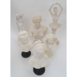 6 Busts (6) CONDITION: Please Note - we do not make reference to the condition of