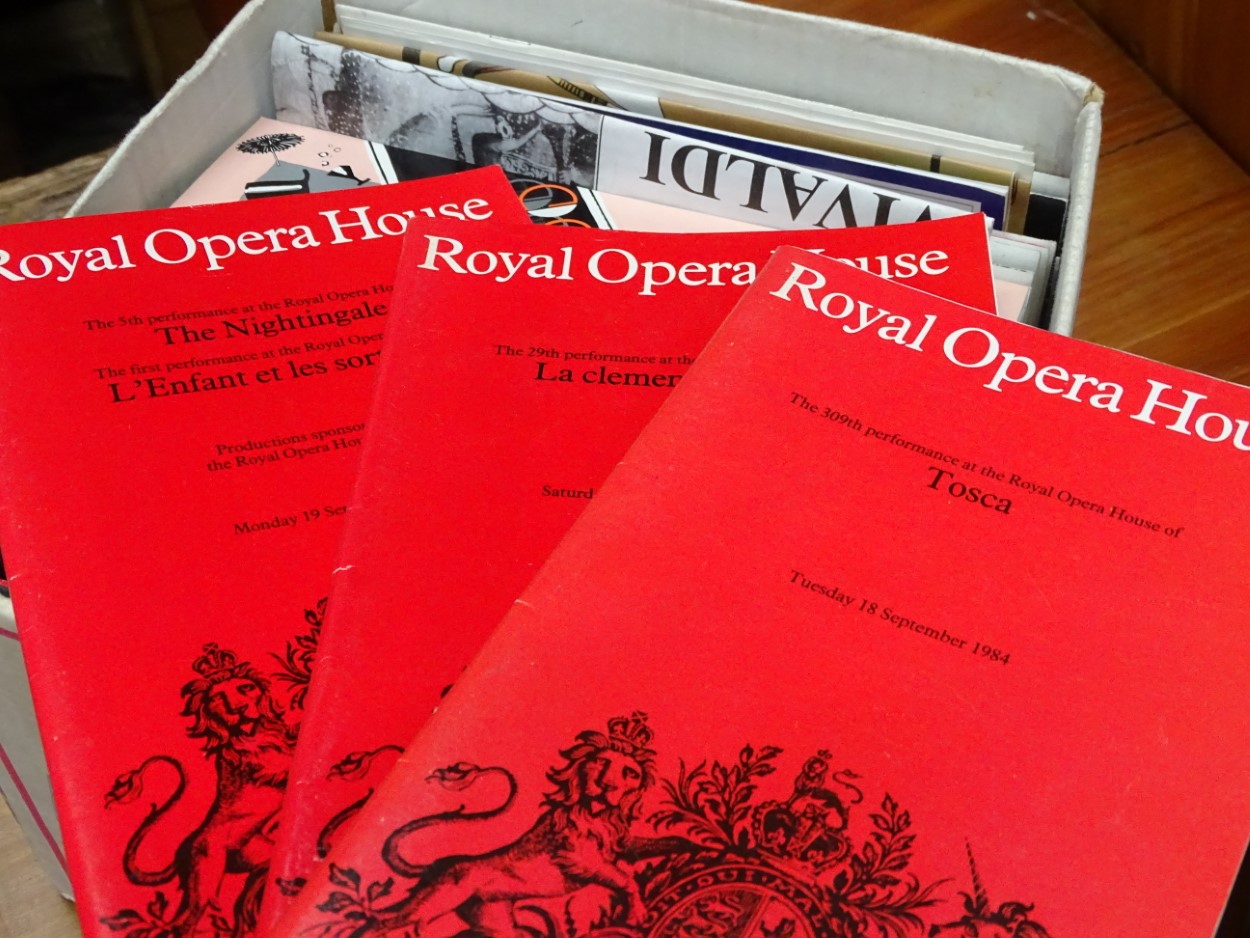 Assorted opera programmes etc CONDITION: Please Note - we do not make reference to - Image 3 of 6