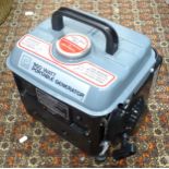 A petrol generator (unused) CONDITION: Please Note - we do not make reference to