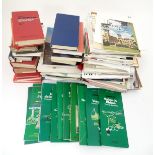 A quantity of books, pamphlets and travel guides on various subjects and destinations,