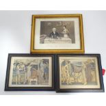 3 assorted prints CONDITION: Please Note - we do not make reference to the