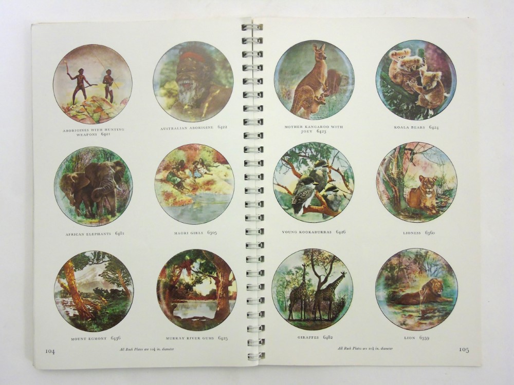 A spiral bound book of Royal Doulton figures. Collectors book no. 10 issued January 1967. - Image 2 of 7