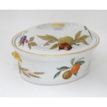 Royal Worcester 'Evesham' pattern casserole tureen CONDITION: Please Note - we do