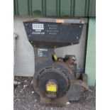 A Duerr yard clean-up machine, combined shredder, chipper,