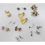 A quantity of earrings CONDITION: Please Note - we do not make reference to the