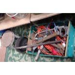 An assortment of hand tools,