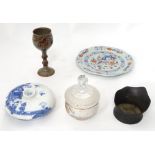 5 assorted ceramic,