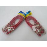 Two packets of six 24" long bungee cords (2) CONDITION: Please Note - we do not