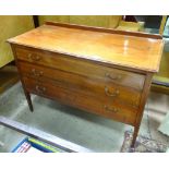 A 3 drawer chest of drawers CONDITION: Please Note - we do not make reference to