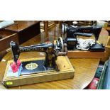2 Singer sewing machines CONDITION: Please Note - we do not make reference to the