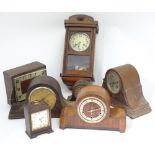A quantity of assorted clocks CONDITION: Please Note - we do not make reference to