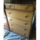 1940's Art Deco tallboy CONDITION: Please Note - we do not make reference to the