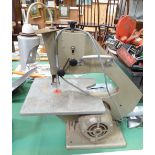A bench mounted saw CONDITION: Please Note - we do not make reference to the