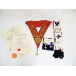 Masonic regalia : St.