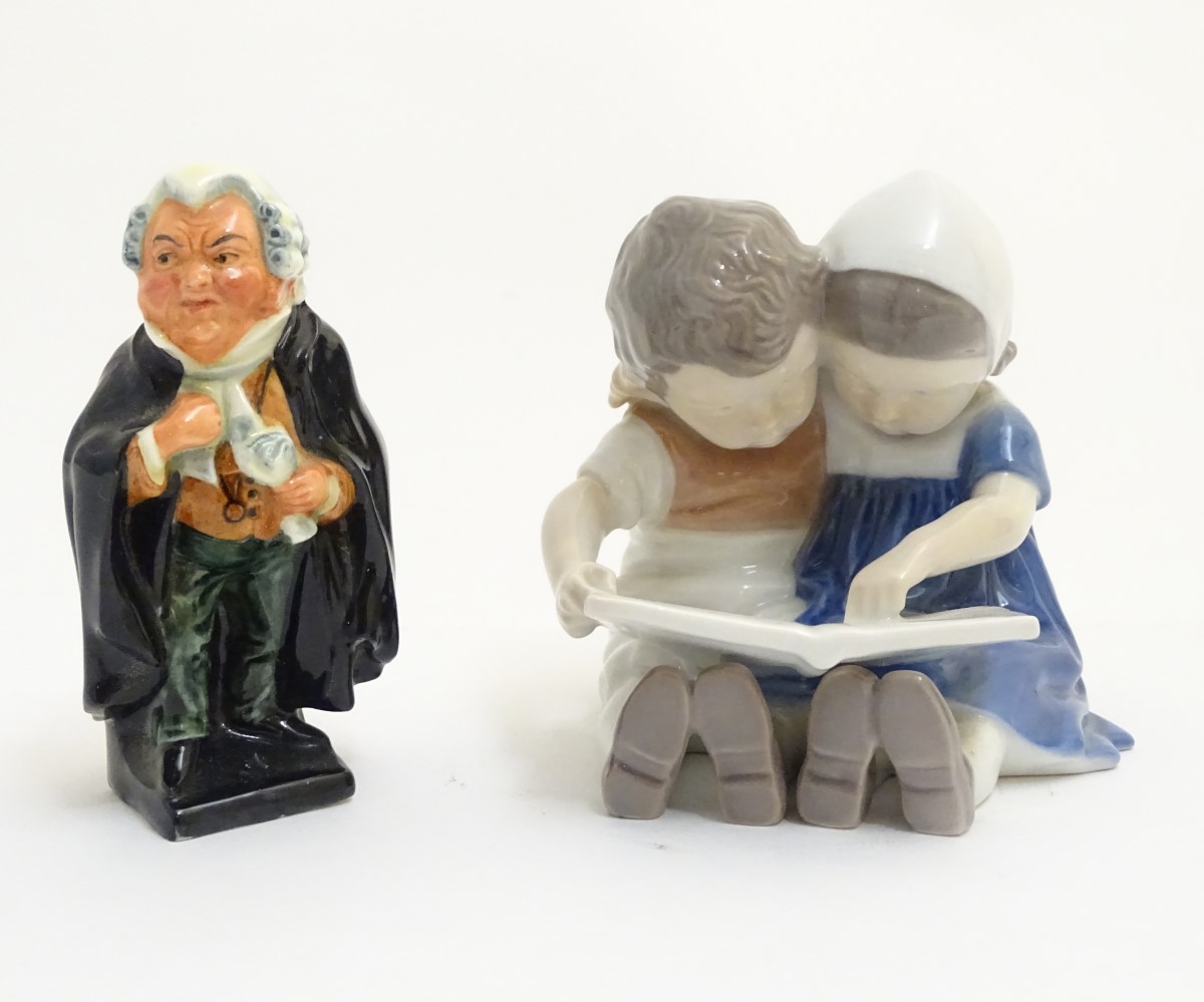 A Royal Doulton figurine of the Charles Dickens character Sergeant Buzfuz,