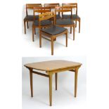 Vintage Retro: A British 1960s-1970s teak extending dining table by Nathan Furniture,