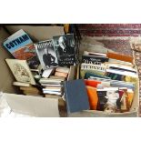 A quantity of assorted hardback books on the subject history, personalities, art etc.
