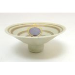 Studio Pottery: A small apsed bowl by Glynn Hugo,