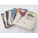 A quantity of vinyl LPs to include soundtrack recordings for the battle of Britain, king and i,