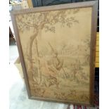 A Continental tapestry in an oak frame CONDITION: Please Note - we do not make