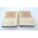 Books: 'The Shorter Oxford English Dictionary on Historical Principles' volumes 1 (A-M) & 2 (N-Z),